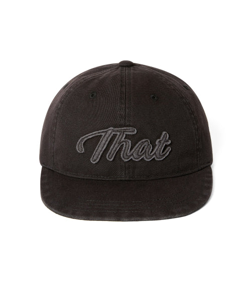 THISISNEVERTHAT THISISNEVERTHAT Overdyed That Cap Black