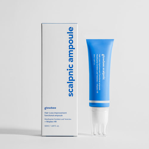 GLOWBEE Scalpnic Hair Loss Relief Functional Ampoule 1 Piece Triangle Ampoule Women Men Hair Loss Scalp Nutrient Fine Hair Cooling Soothing
