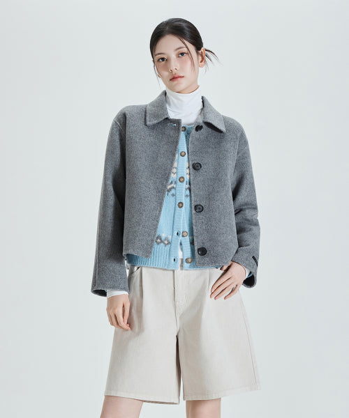 MIXXO MIXXO Jacket Handmade Stand Collar