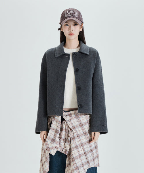MIXXO MIXXO Jacket Handmade Stand Collar