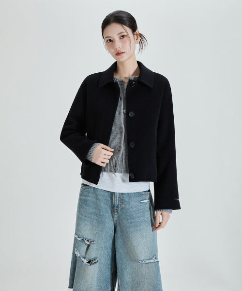 MIXXO MIXXO Jacket Handmade Stand Collar
