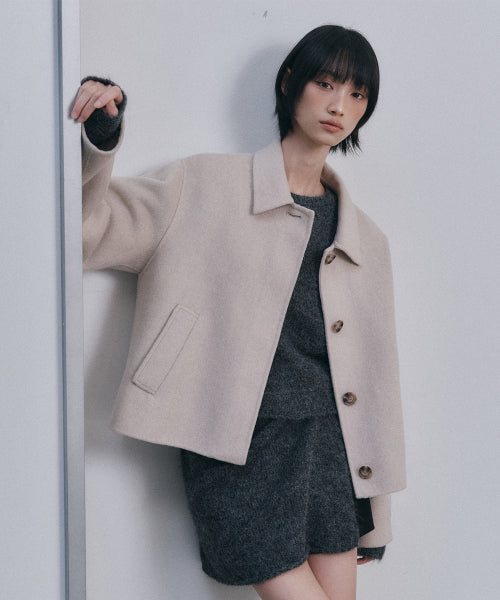 MIXXO MIXXO Jacket Handmade Stand Collar