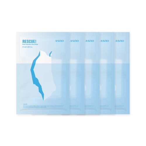 ASNO ASNO Aceno Hydration Vegetable Collagen Sheet Mask 5 Sheets
