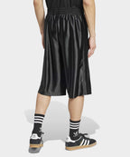 ADIDAS ADIDAS Firebird metallic midi short pants - Black
