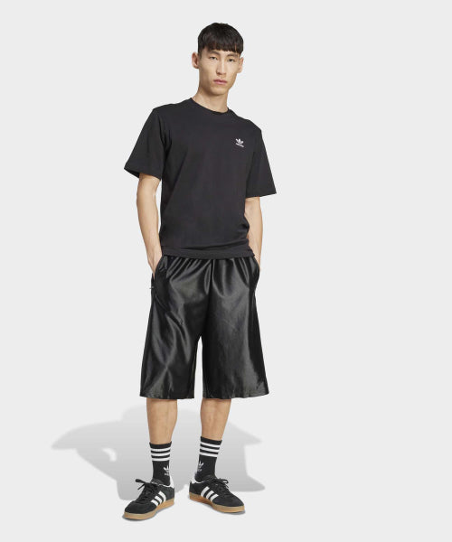 ADIDAS ADIDAS Firebird metallic midi short pants - Black