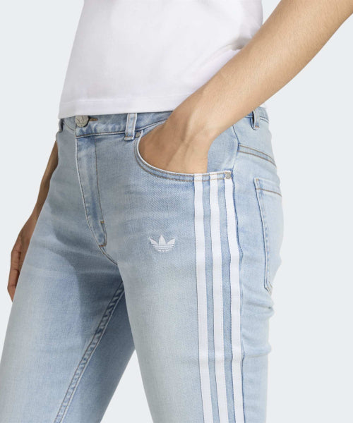 ADIDAS ADIDAS Slim Denim Pants - Light Blue