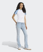 ADIDAS ADIDAS Slim Denim Pants - Light Blue
