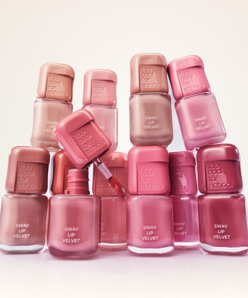 toocoolforschool Sway Lip Velvet [2EA] (+ dedicated keyring case)