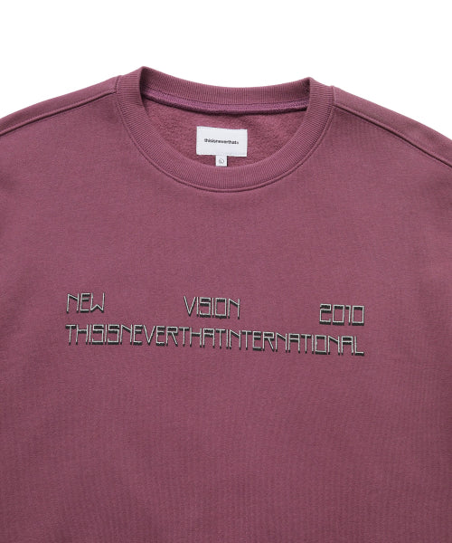 THISISNEVERTHAT THISISNEVERTHAT Sweatshirt Fuchsia