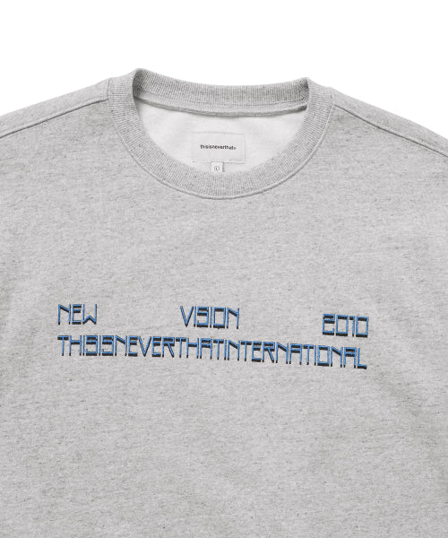 THISISNEVERTHAT THISISNEVERTHAT NEW VISION 2010 Crewneck Heather Grey