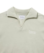 THISISNEVERTHAT THISISNEVERTHAT Open Collar Sweatshirt Sand