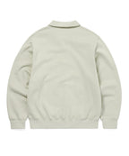 THISISNEVERTHAT THISISNEVERTHAT Open Collar Sweatshirt Sand