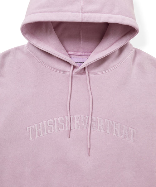 THISISNEVERTHAT THISISNEVERTHAT Arch-Logo Hoodie Plum