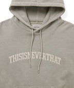 THISISNEVERTHAT THISISNEVERTHAT Arch-Logo Hoodie Stone Beige