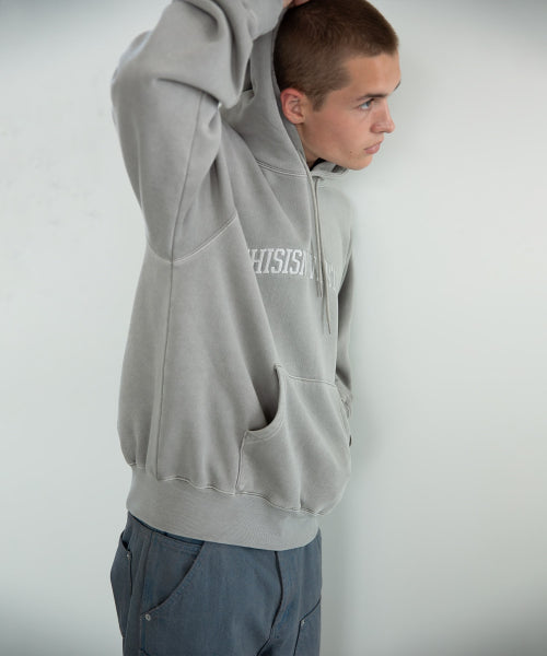 THISISNEVERTHAT THISISNEVERTHAT Arch-Logo Hoodie Stone Beige