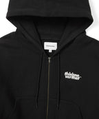 THISISNEVERTHAT THISISNEVERTHAT OL-Logo W Zip Up Hoodie Black
