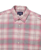THISISNEVERTHAT THISISNEVERTHAT Flannel Check Shirt Pink