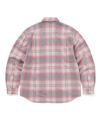 THISISNEVERTHAT THISISNEVERTHAT Flannel Check Shirt Pink