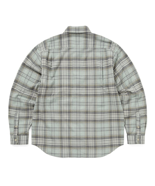 THISISNEVERTHAT THISISNEVERTHAT Flannel Check Shirt Sage