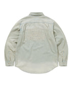 THISISNEVERTHAT THISISNEVERTHAT Hickory Denim Shirt Washed Blue