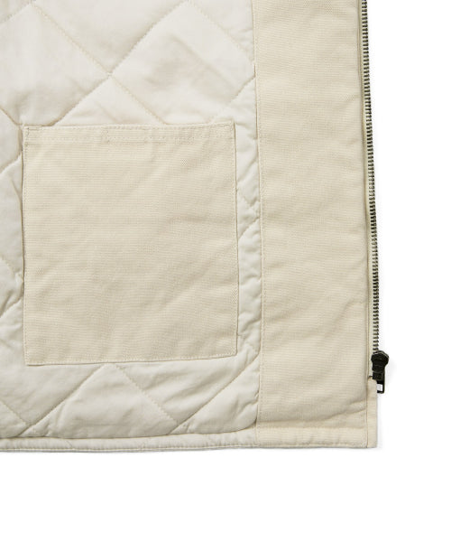 THISISNEVERTHAT THISISNEVERTHAT Washed Duck Vest Ivory