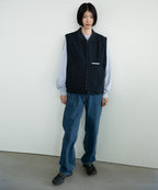 THISISNEVERTHAT THISISNEVERTHAT Washed Duck Vest Navy