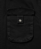 THISISNEVERTHAT THISISNEVERTHAT Washed Zip Shirt Black
