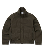 THISISNEVERTHAT THISISNEVERTHAT Waxed Field Jacket Olive