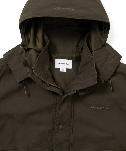 THISISNEVERTHAT THISISNEVERTHAT Waxed Field Jacket Olive