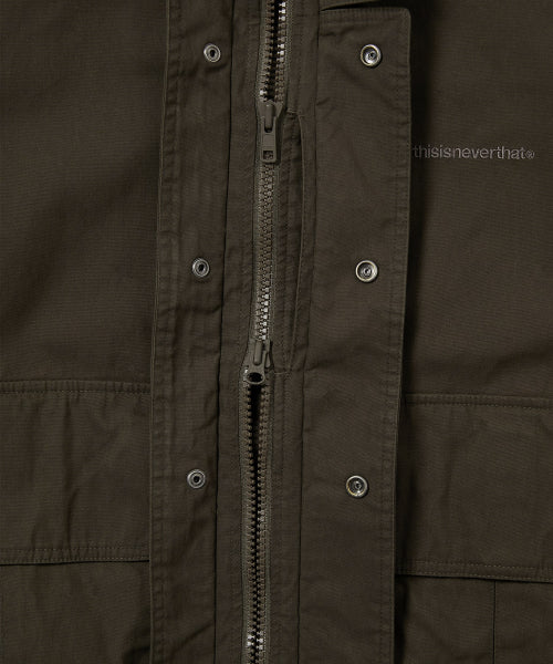 THISISNEVERTHAT THISISNEVERTHAT Waxed Field Jacket Olive