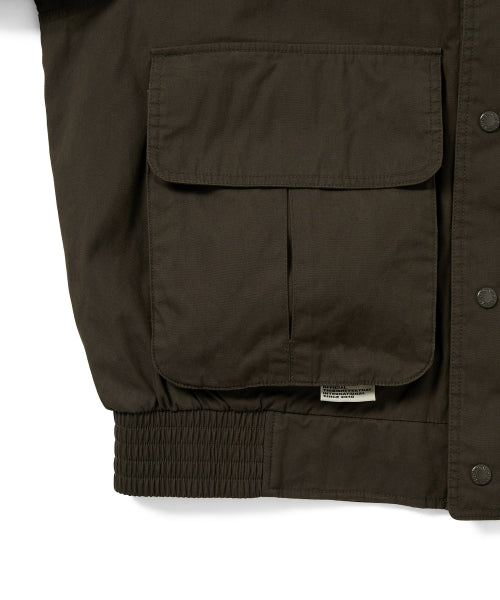 THISISNEVERTHAT THISISNEVERTHAT Waxed Field Jacket Olive