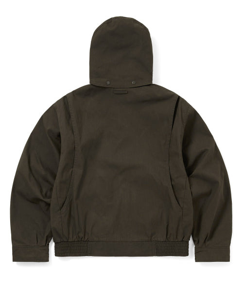 THISISNEVERTHAT THISISNEVERTHAT Waxed Field Jacket Olive