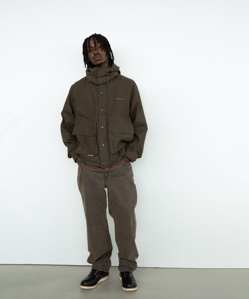 THISISNEVERTHAT THISISNEVERTHAT Waxed Field Jacket Olive