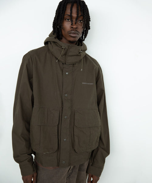 THISISNEVERTHAT THISISNEVERTHAT Waxed Field Jacket Olive