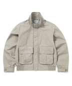 THISISNEVERTHAT THISISNEVERTHAT Waxed Field Jacket Stone