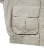 THISISNEVERTHAT THISISNEVERTHAT Waxed Field Jacket Stone