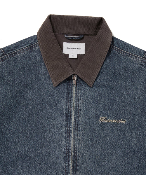 THISISNEVERTHAT THISISNEVERTHAT Denim Work Jacket Blue
