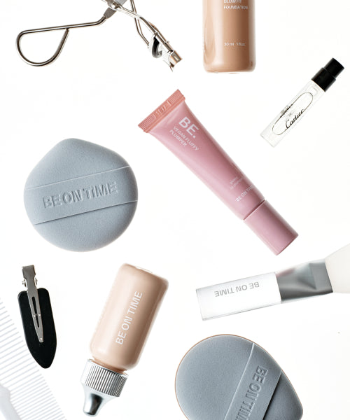 BEONTIME BEONTIME Glow Fit Foundation No. 110 + Ruby Cell Puff Set