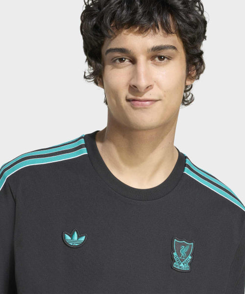 ADIDAS ADIDAS Liverpool FC Terrace Icon T-Shirt - Black