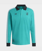ADIDAS ADIDAS Liverpool FC Terrace Icon Long Sleeve Polo Shirt - Mint