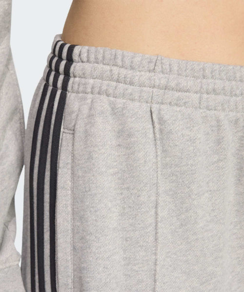 ADIDAS ADIDAS Sweatshirt 3-Stripe Wide Sweatpants - Gray:Black
