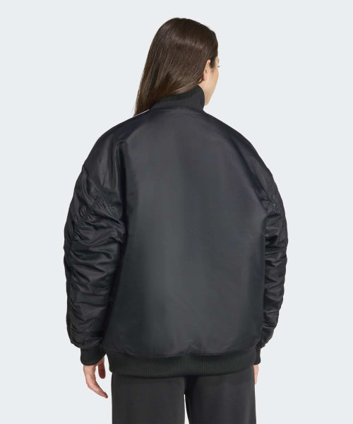 ADIDAS ADIDAS Firebird oversized bomber jacket - Black