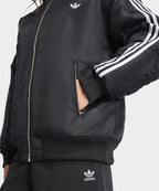 ADIDAS ADIDAS Firebird oversized bomber jacket - Black