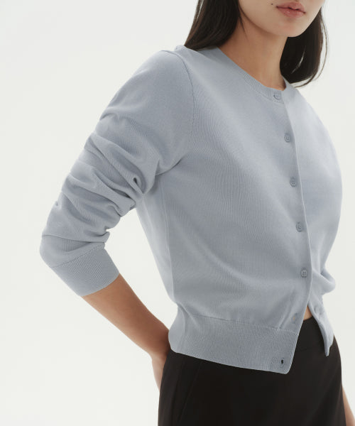 MUSINSA STANDARD WOMAN MUSINSA STANDARD WOMAN Cardigan Women's Washable Supima Cotton Round Neck (Size S)
