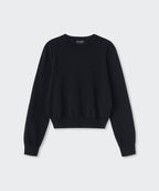 MUSINSA STANDARD WOMAN MUSINSA STANDARD WOMAN Women's Washable Supima Cotton Crew Neck Knit [Black] - Size M