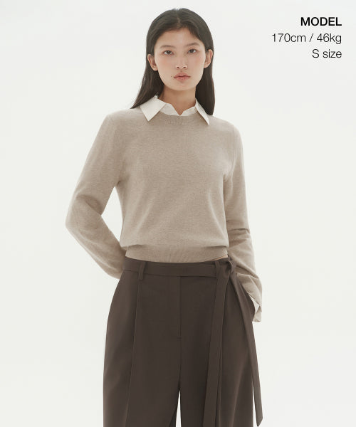MUSINSA STANDARD WOMAN MUSINSA STANDARD WOMAN Women's Knitwear Crew Neck