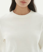 MUSINSA STANDARD WOMAN MUSINSA STANDARD WOMAN Women's Washable Supima Cotton Crew Neck Knit [Size M]