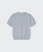 MUSINSA STANDARD WOMAN MUSINSA STANDARD WOMAN Women's Polo Shirt Ash Light Blue
