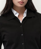 MUSINSA STANDARD WOMAN MUSINSA STANDARD WOMAN Cardigan Essential Collared [Size]