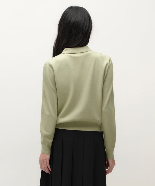 MUSINSA STANDARD WOMAN MUSINSA STANDARD WOMAN Cardigan Essential Collared [Size S]